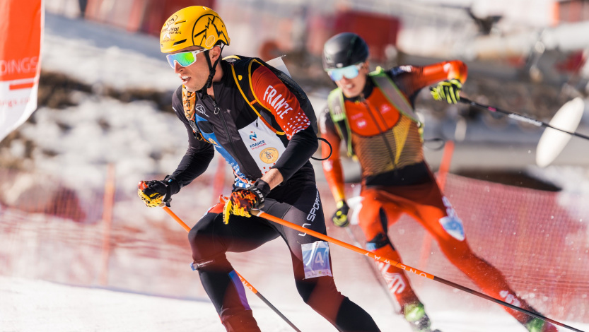 Catalan Oriol Cardona (ESP) in the men's category and Mariana Jagercikova (SVK) in the women's category win the sprint competition