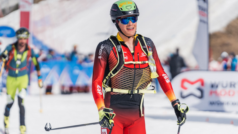 Garchet-Moralet (FRA) in the female category and Werner Marti (SUI) in the men's win the individual test of the ISMF European Championships Skimo Boí 22