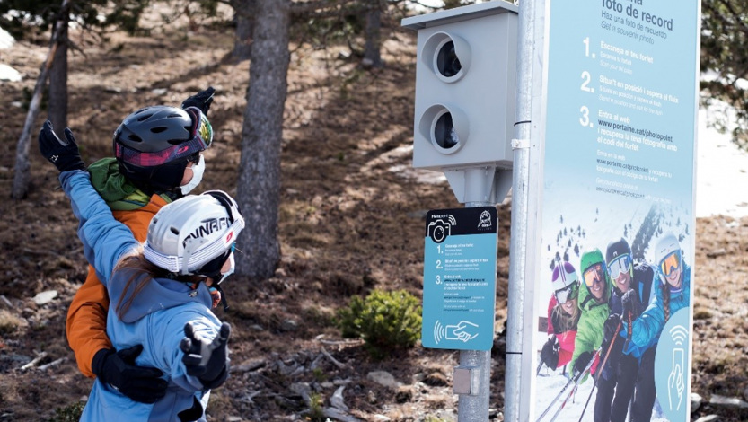 Llévate el mejor recuerdo de tu día a la nieve con nuestros photopoints