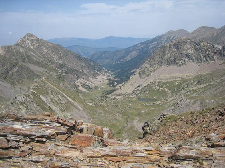 Vista del valle y del Estanyet