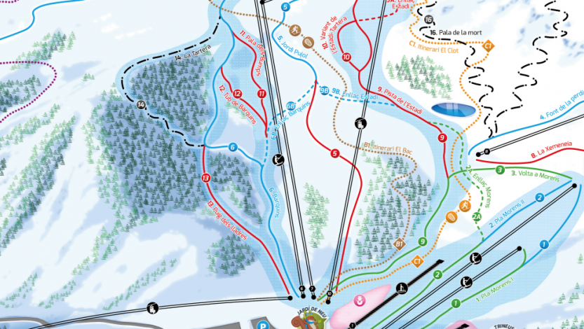 [SOPA DE LLETRES] Troba les pistes de Vallter 2000