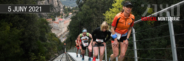 Vuelve la Vertical Montserrat, la carrera más exigente y solidaria del Estado español: 2.180 escalones por la infancia en riesgo atendida en Sant Joan de Déu