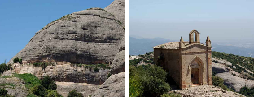 Restes de les ermites de Sant Joan i Sant Onofre. Sant Joan restaurada