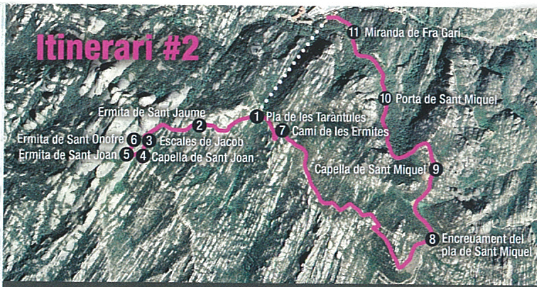 Ruta Pla de les Taràntules i Ermites de Montserrat